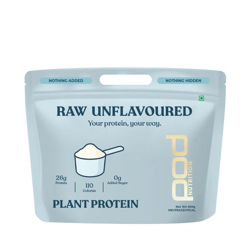 Pod Nutrition Raw Unflavoured Plant Nutrition Powder