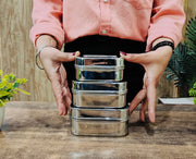 Stainless Steel Mini Rectangle Storage Box/Containers With Lid – Storage Container