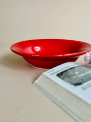 Nurture India Have It All Pasta Bowl Bright Red