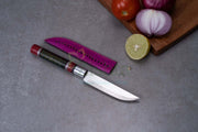 Reha Kitchen Fruit Knife with Lac-turned Wooden Handle – Kitchen Knife