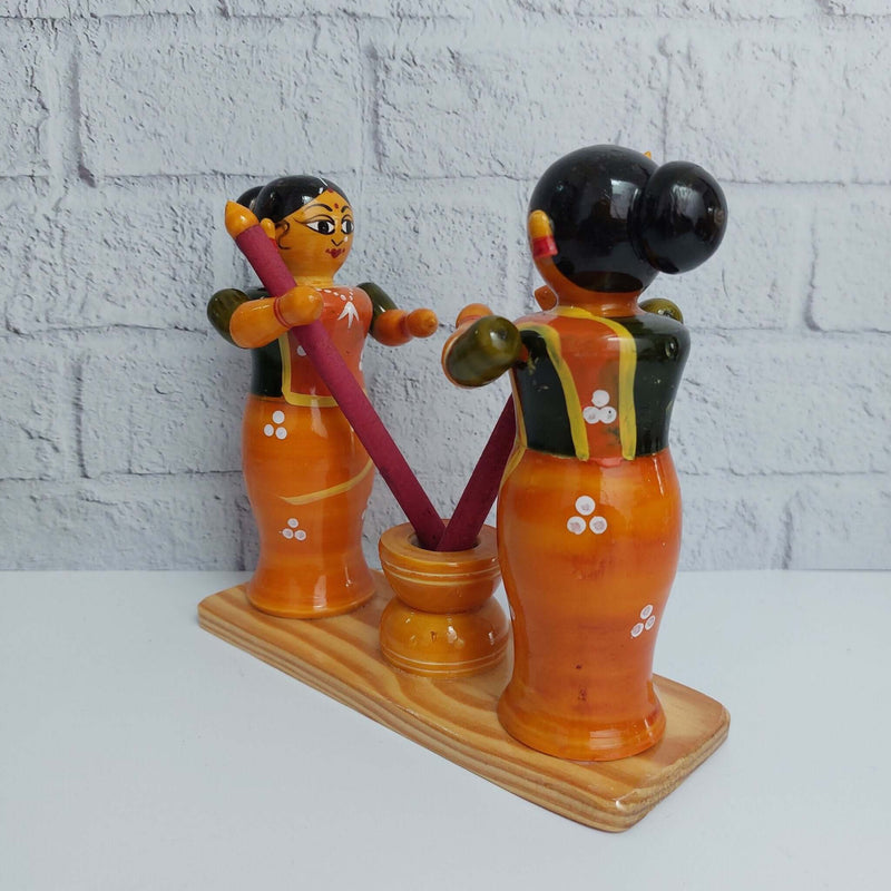 Rice Pounding Rokali - Orange – Utensil