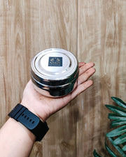 Stainless Steel Round Dibbi/Box set of 3pcs – Mini Storage Containers