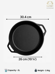 Pre-Seasoned Cast Iron Skillet – Kitchenware