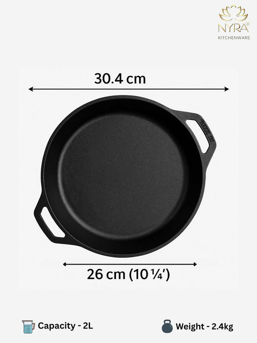 Pre-Seasoned Cast Iron Skillet – Kitchenware