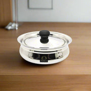 Stainless Steel Biryani Handi with Lid and PVC Knob - Cooking Handi – Cooking Handi