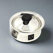 Stainless Steel Pulao Handi with Lid and PVC Knob – Cooking Handi