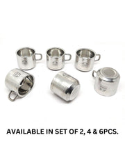 Stainless Steel Double-wall Mini/Piyali Tea Cup Set – Kitchen Utensil