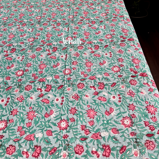 aenak-sage-green-floral-handblock-duvet-quilt-cover