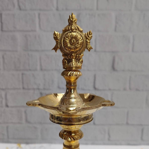 Sangu Chakram - Traditional Brass Kattai Vilakku – Kitchen Utensil