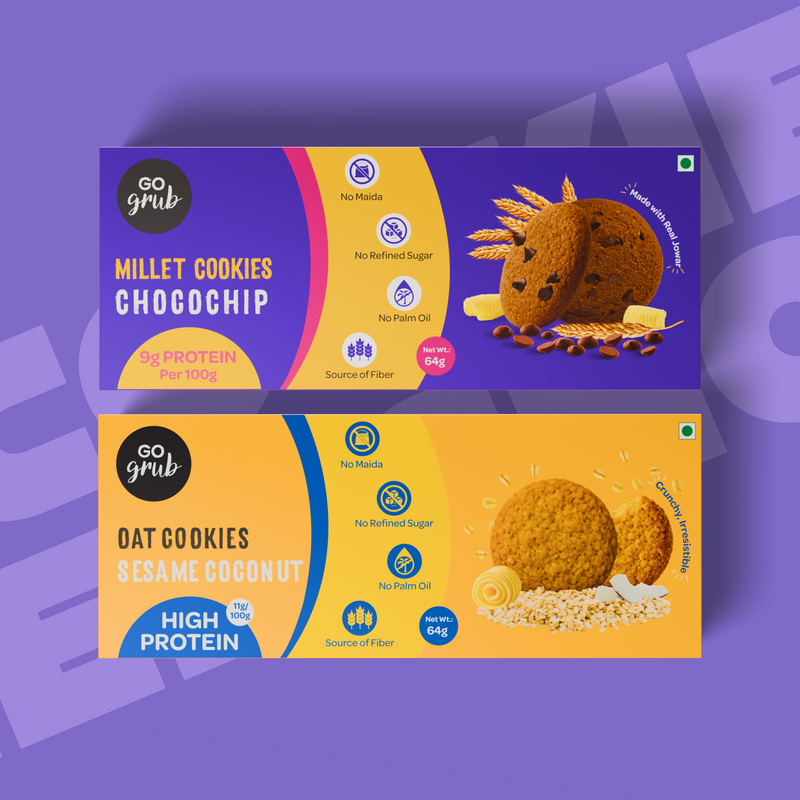 Cookie Duo - Sweet Crunch Favorites | 4-Pack (9 oz / 256g)