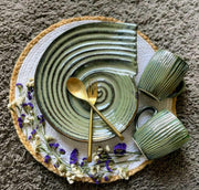The Shell Ceramic Serving Platter Ceramic Tableware Collection