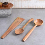 South Indian Breakfast Neem Wooden Ladle Set – Kitchen Utensil