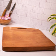 Square Neem Wood Chopping Board – Kitchen Utensil