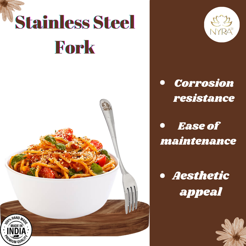 Stainless Steel Fork Set – Dining Fork