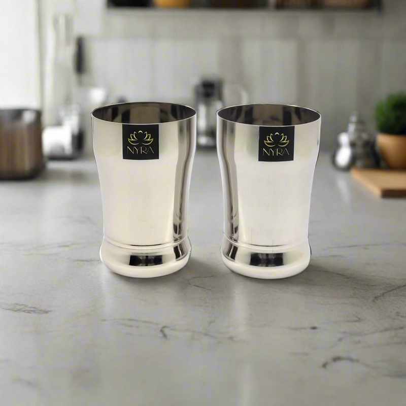Stainless Steel Glass/Tumbler Set – Drinking Glass