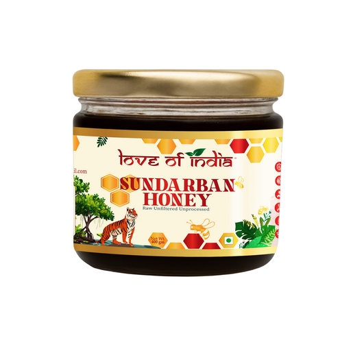 Love of India Sundarban Honey 400g 14.1 oz – Traditional Indian Natural Honey