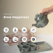 ceramic-kitchen-noir-fleur-tea-pot-set