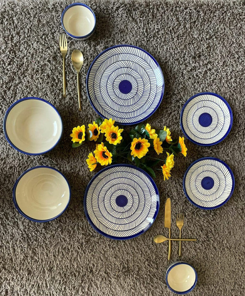 The Alba Ceramic Dinnerware Set Ceramic Tableware Collection