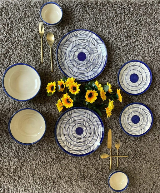 The Alba Ceramic Dinnerware Set For 8