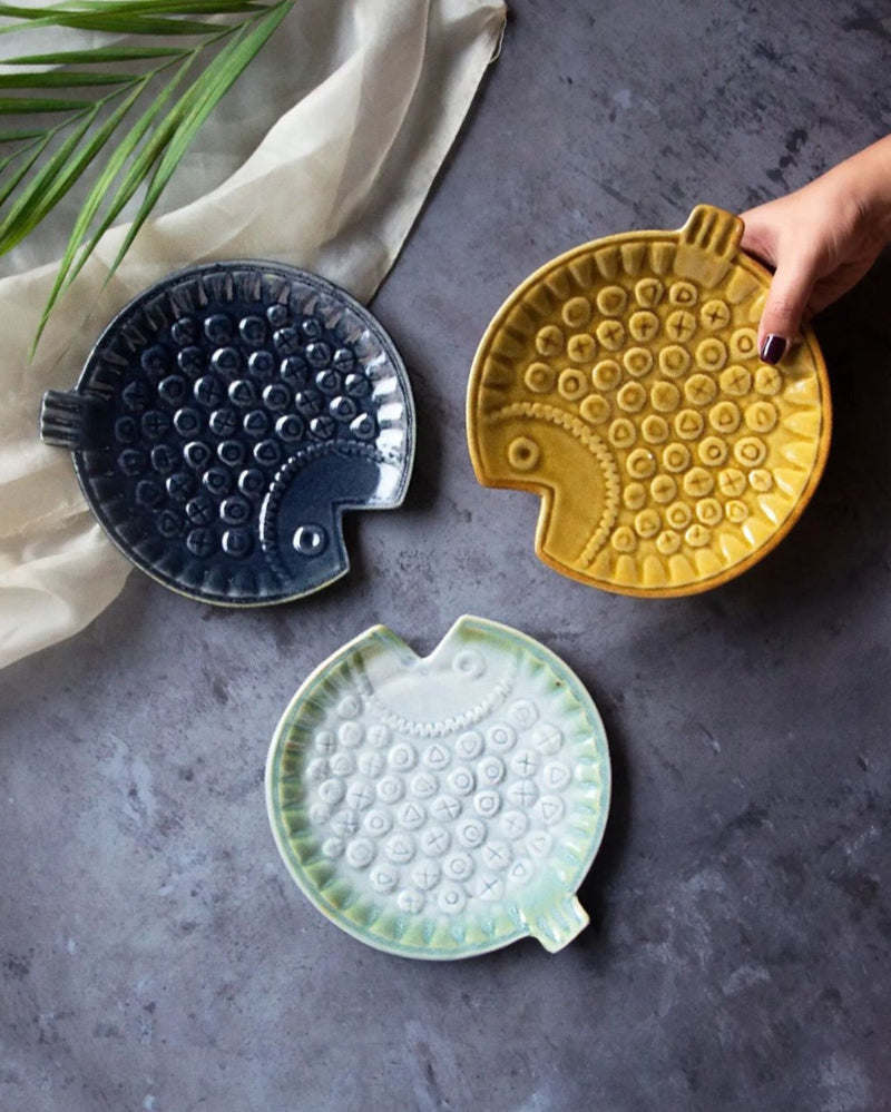 The Fisheey Ceramic Serving Platter