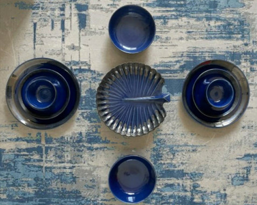 The Cool Bleu Ceramic Dinnerware Set