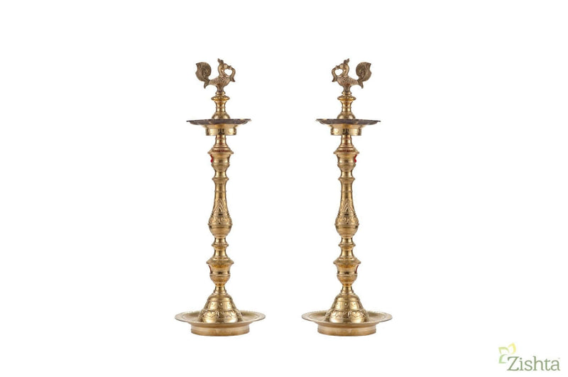 Traditional Brass Annam Kuthu Vilakku (Diya-Lamps) – Oil Lamp