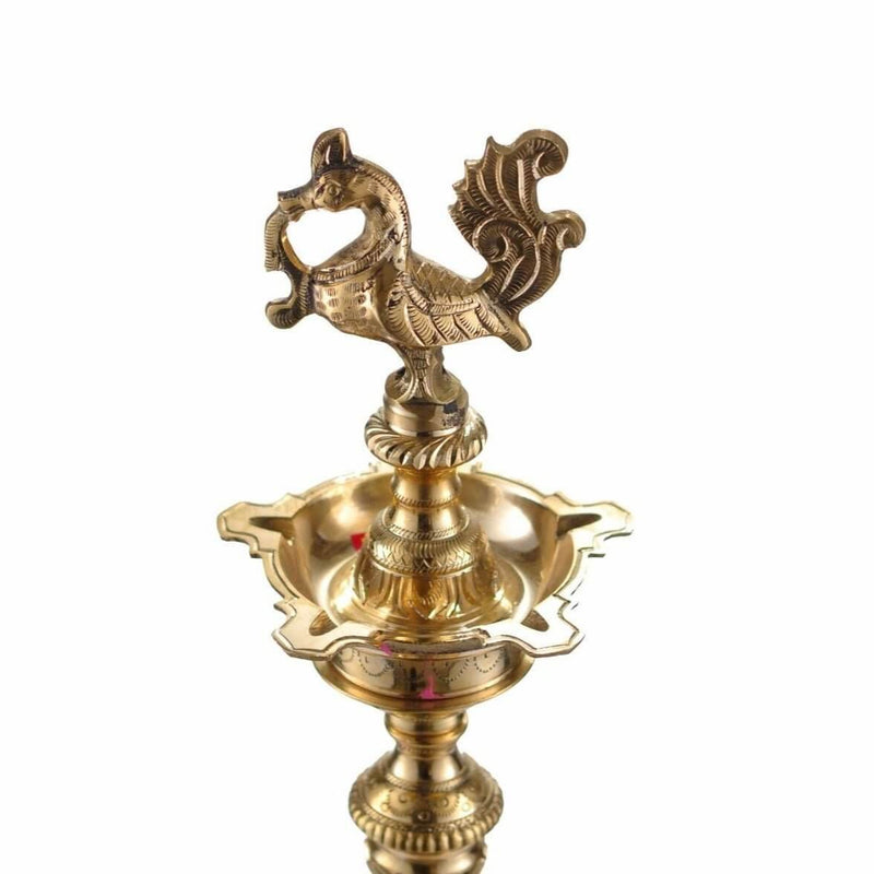 Traditional Brass Annam Kuthu Vilakku (Diya-Lamps) – Oil Lamp