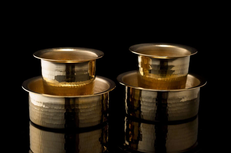 Traditional Brass Coffee Davara Tumbler – Drink Tumbler