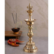 Traditional Brass Kuthu Vilakku (lamp): Ega Vilakku – Kitchen Tool