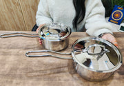 Triply Stainless Steel Sauce Pan with Lid – Lid