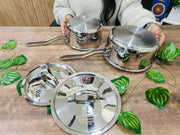 Triply Stainless Steel Sauce Pan with Lid – Lid