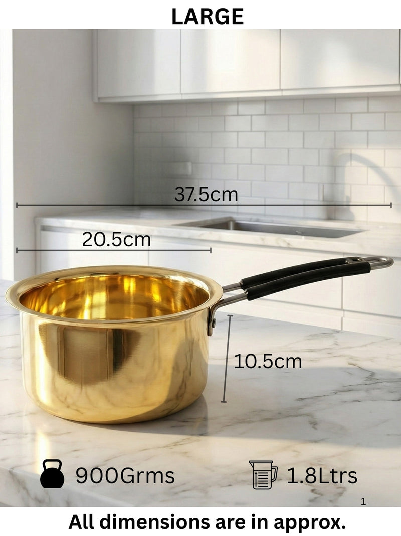 Pure Brass Saucepan – Brass Saucepan