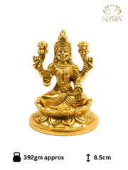 Brass Lakshmi Devi Idol for Puja – Brass Hindu Idol