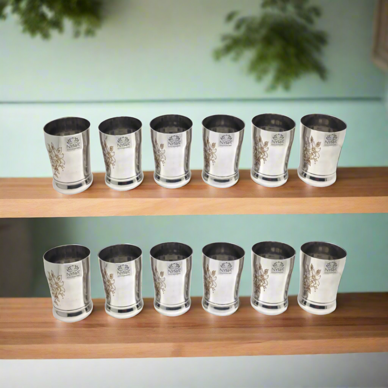 Stainless Steel Designer Glass/Tumbler – Drinking Tumbler
