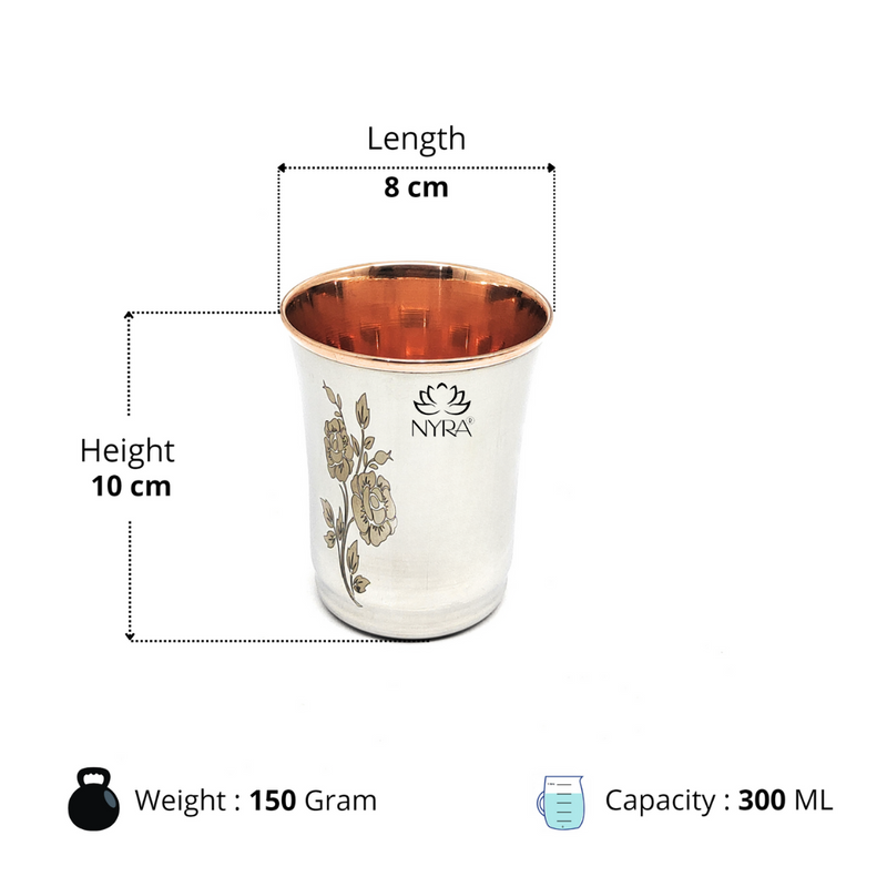 Premium Stainless Steel Tumbler - Inner Copper Coating  – Drinking Tumbler