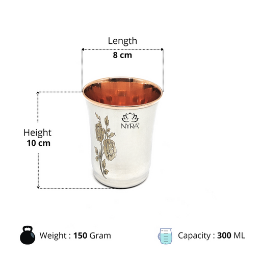 Premium Stainless Steel Tumbler - Inner Copper Coating  – Drinking Tumbler