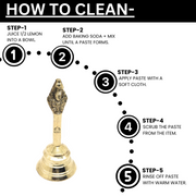Pure Brass/Peetal Ghanti - Prayer Bell 