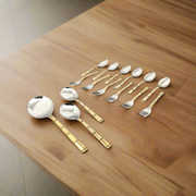 Stainless Steel Brass Traditional Cutlery – Kitchen Utensil