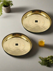 Pure Kansa Thali (Bronze) – Kitchen Utensil