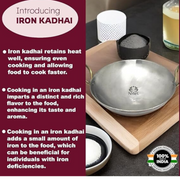 Royale Iron Kadhai/Wok with – Cooking Wok