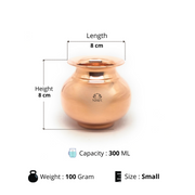 Premium Copper Lota – Kitchen Utensil