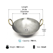 Royale Iron Kadhai/Wok with – Cooking Wok