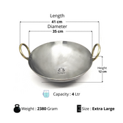 Royale Iron Kadhai/Wok with – Cooking Wok