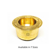 Pure Brass/Peetal Bhagona/Tope – Kitchen Utensil