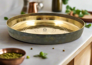 Pure Kansa Thali (Bronze) – Kitchen Utensil