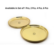 Pure Brass/Peetal Plates – Kitchen Utensil