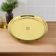 Pure Brass/Peetal Plates – Kitchen Utensil