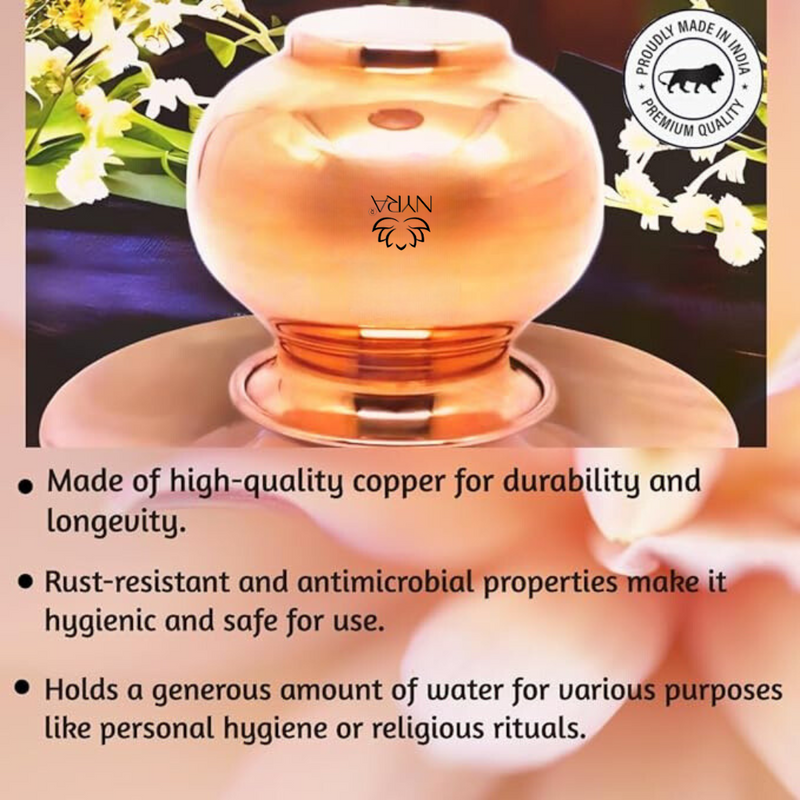 Premium Copper Lota – Kitchen Utensil
