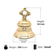 Pure Peetal Pooja Mandir Ghanta – Kitchen Utensil