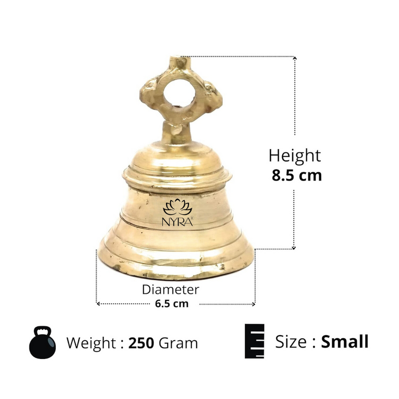 Pure Peetal Pooja Mandir Ghanta – Kitchen Utensil
